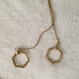 Gold layed necklace